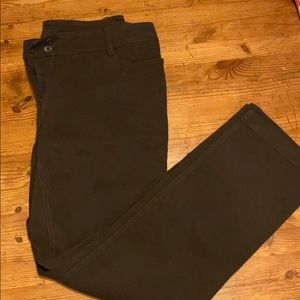 Eileen Fisher dark grey/light black pants
